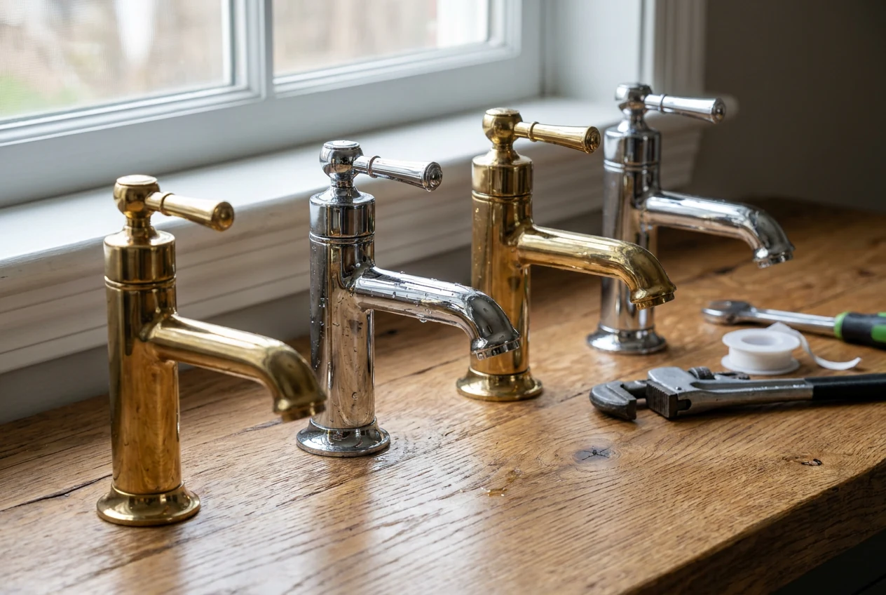 Installation de mitigeurs de lavabo à Saint-Pierre-d'Albigny