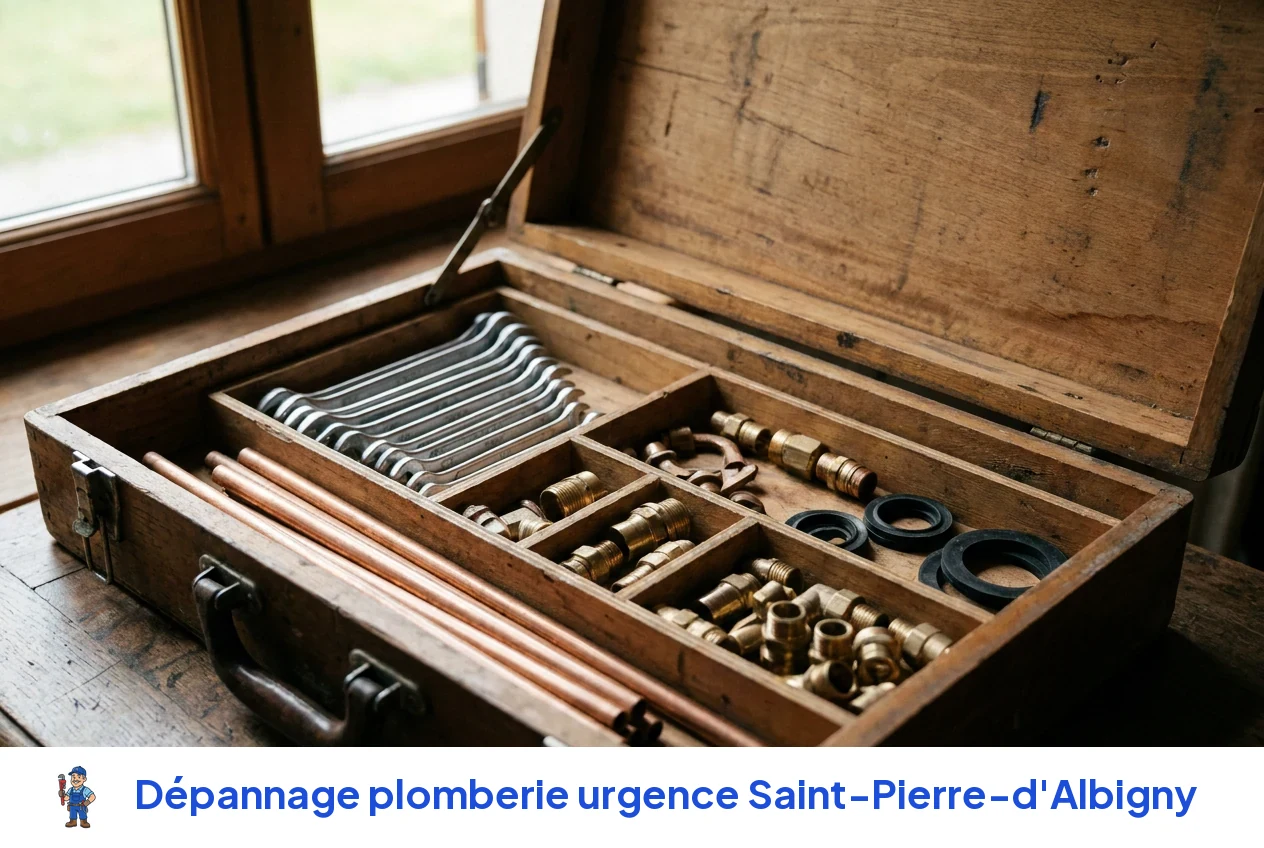 Dépannage plomberie urgence à Saint-Pierre-d'Albigny