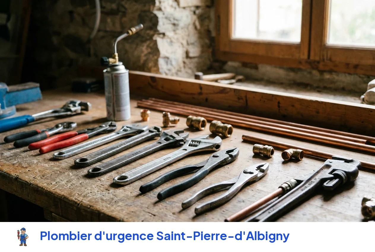 Plombier d'urgence à Saint-Pierre-d'Albigny