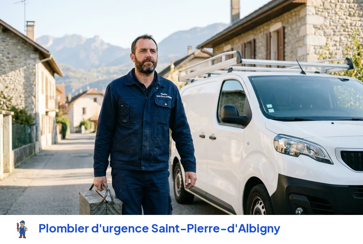 Plombier d'urgence à Saint-Pierre-d'Albigny