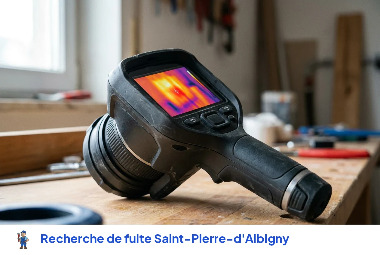 Recherche de fuite à Saint-Pierre-d'Albigny