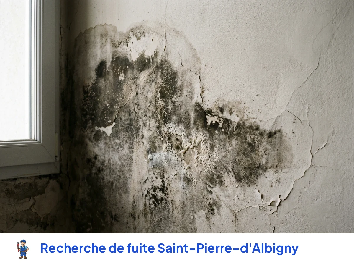 Recherche de fuite à Saint-Pierre-d'Albigny