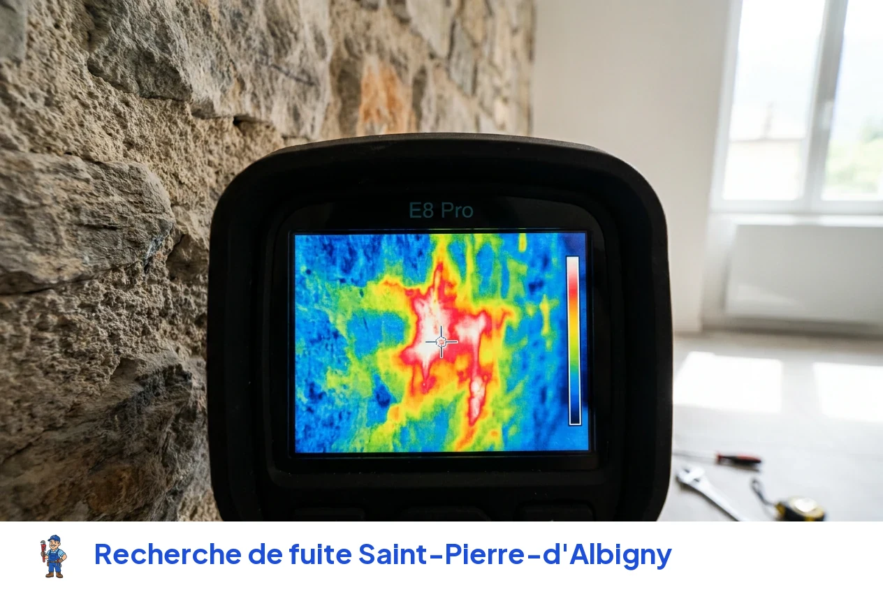 Recherche de fuite à Saint-Pierre-d'Albigny