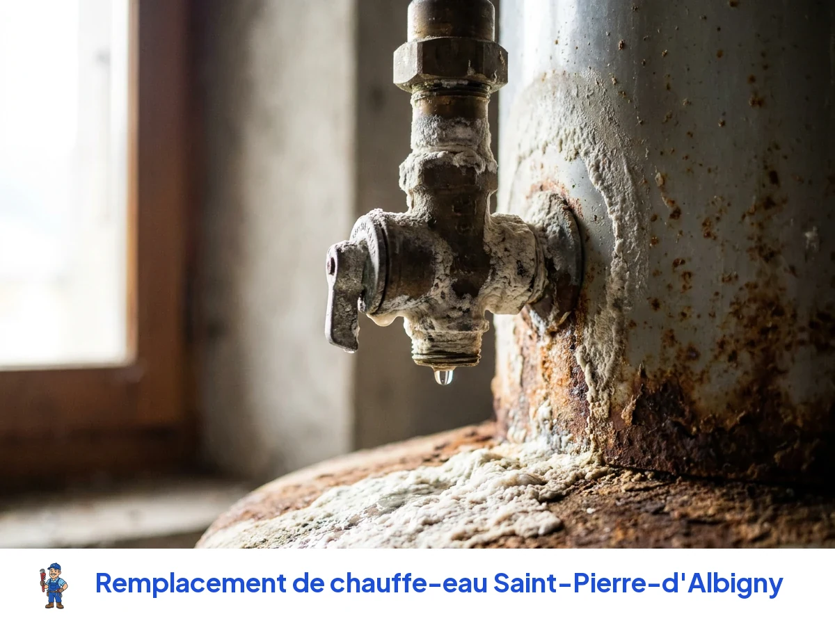 Remplacement de chauffe-eau à Saint-Pierre-d'Albigny