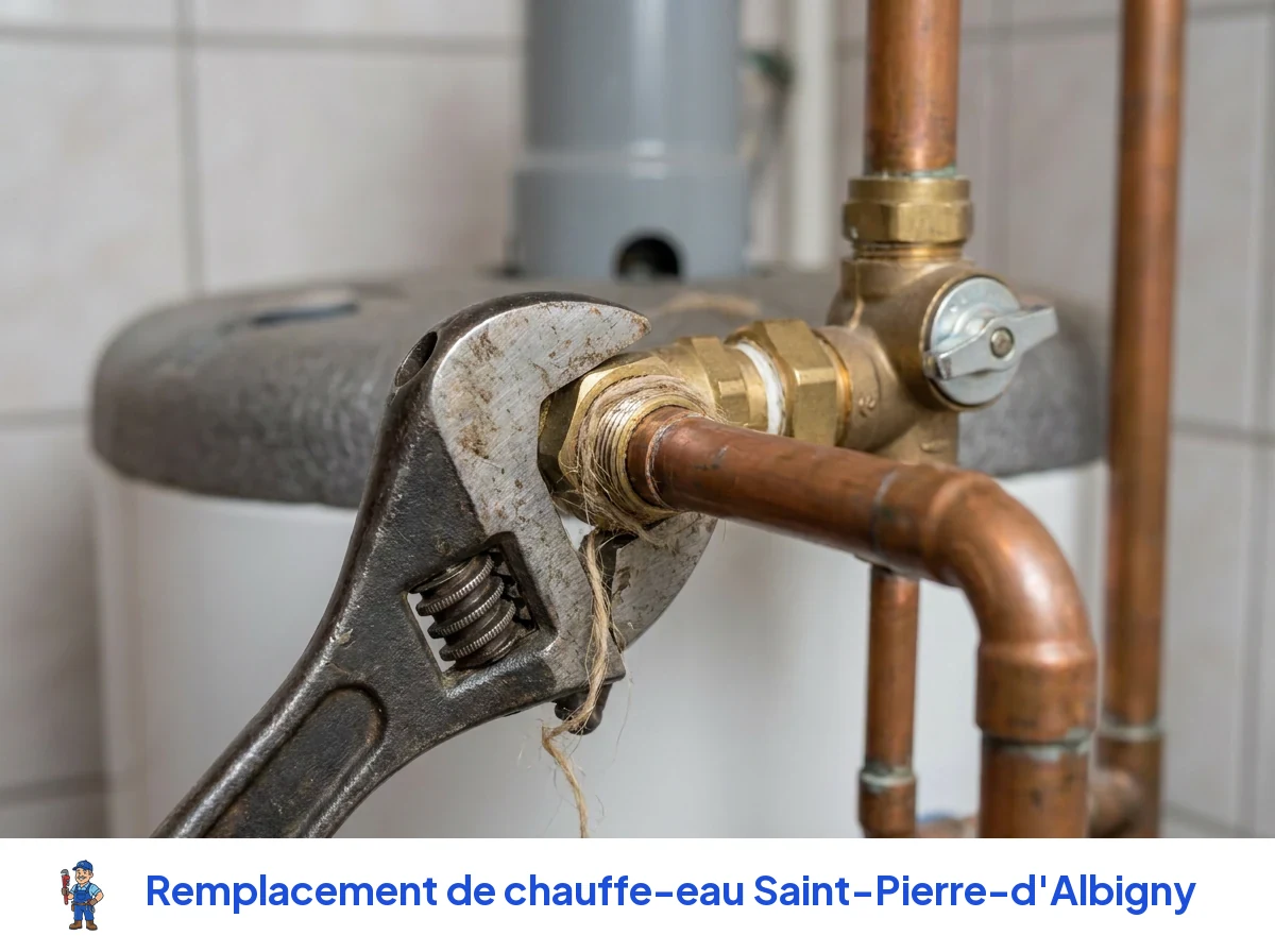 Remplacement de chauffe-eau à Saint-Pierre-d'Albigny