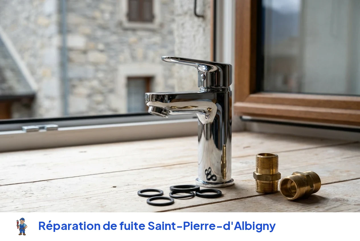 Réparation de fuite à Saint-Pierre-d'Albigny