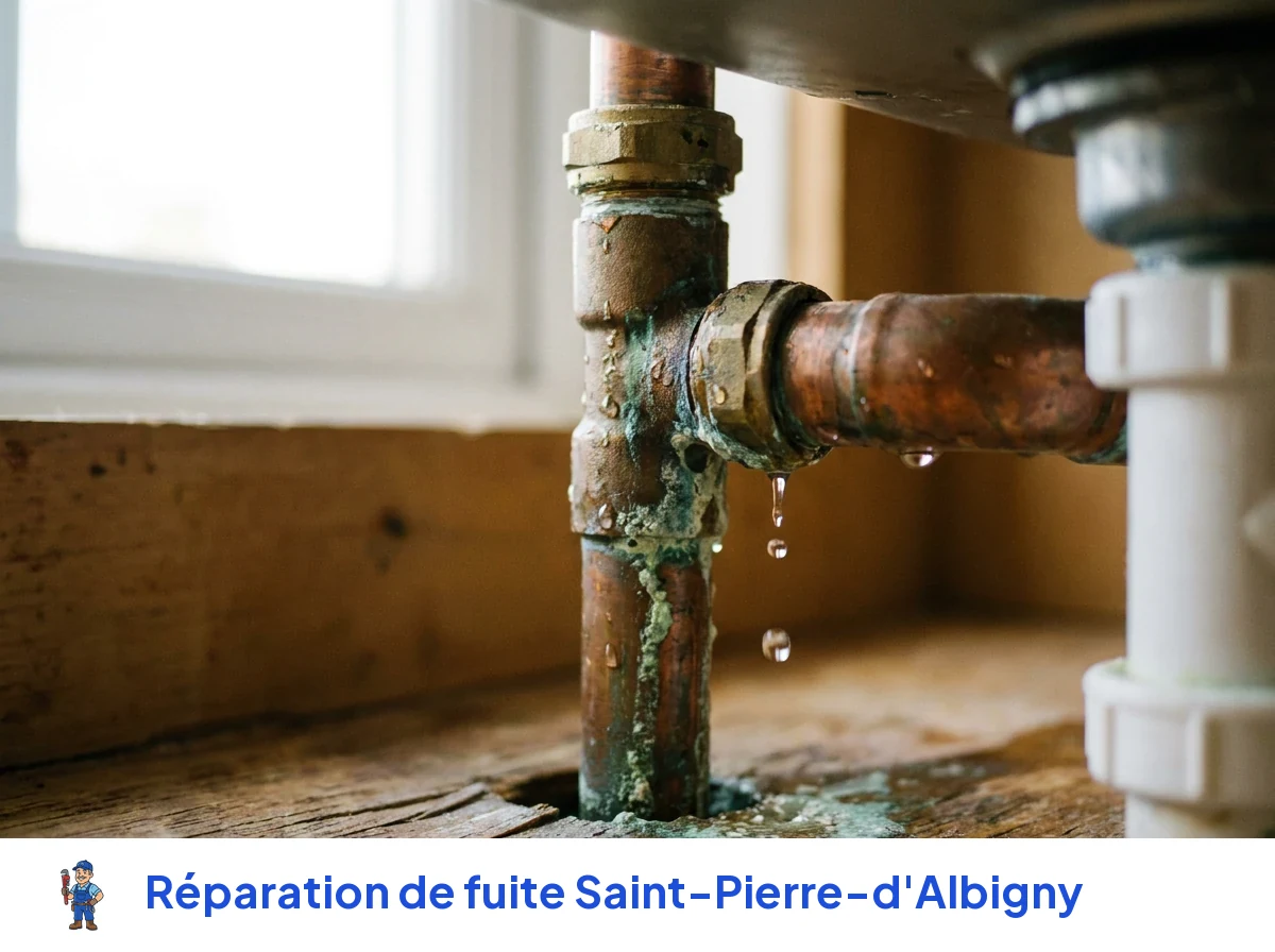 Réparation de fuite à Saint-Pierre-d'Albigny
