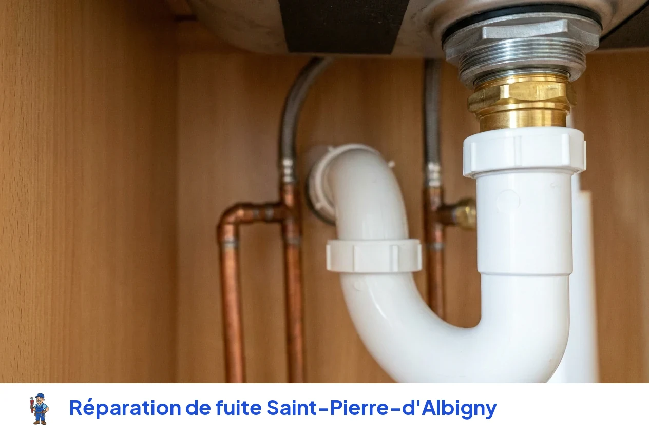 Réparation de fuite à Saint-Pierre-d'Albigny