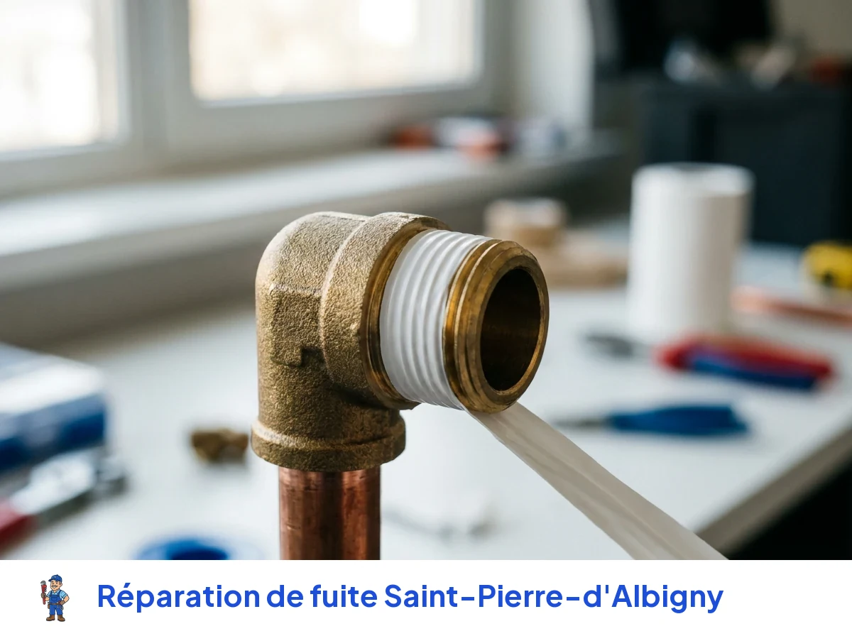 Réparation de fuite à Saint-Pierre-d'Albigny